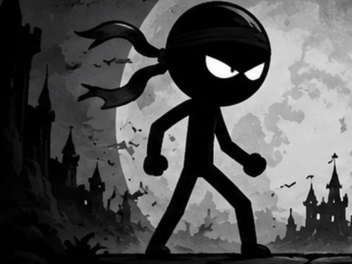 Evil Doom Boy standing against the approaching threat of Evil Doom