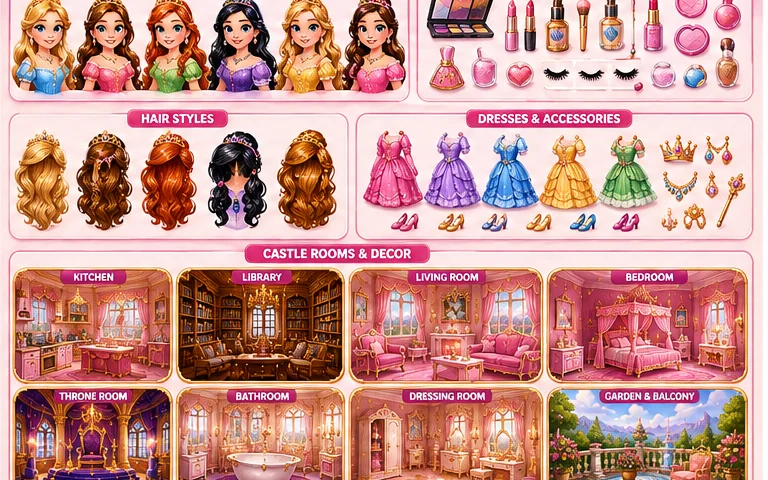 Princess Land Adventures castle world