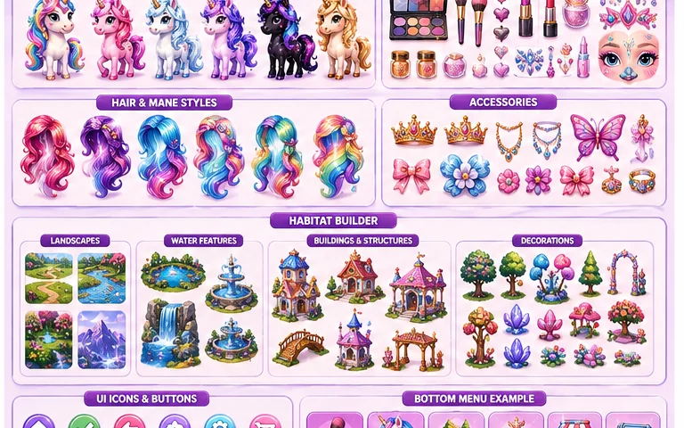 Unicorn Land Adventures habitat